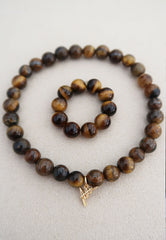 Spiritual Beads Tigers Eye Set