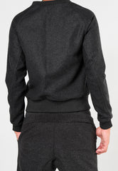 Wool Crewneck - Charcoal