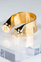 LC80 Bullet Cuff - 18K Gold