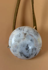 Crazy Lace Agate Pendant