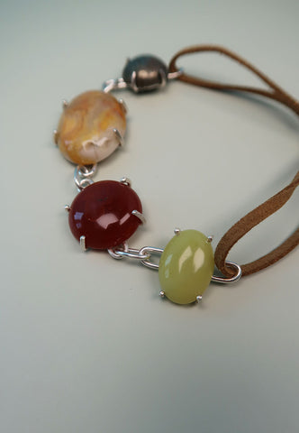 Multi Gemstone Earthly Delights Bracelet
