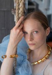 Gold Tide Collar Necklace