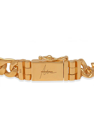 Gold Tiger’s Eye Bon Bon Curb Chain Necklace