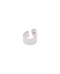 GRAY DIAMOND 223 REM SINGLE BULLET RING - TWO TONE