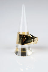 223 REM Double Bullet Ring- 10 Karat Gold