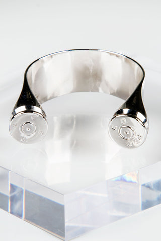 Bullet Arm Cuff - Silver