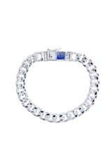 Lapis Lazuli Bon Bon Curb Chain Bracelet