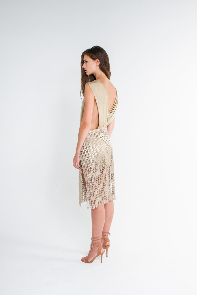 Goddess Pleated Dress Armature Goddess Pleated Dress Armature