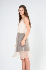 Silk Organza Tunic Dress