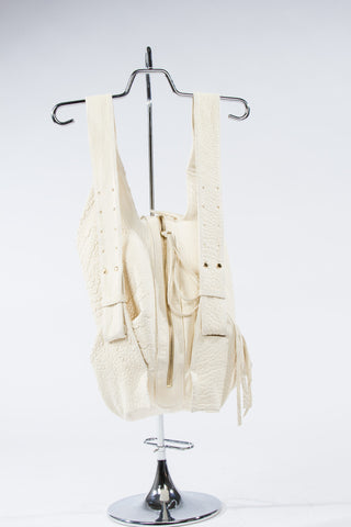 Lambskin Leather Morpheus Convertible Backpack