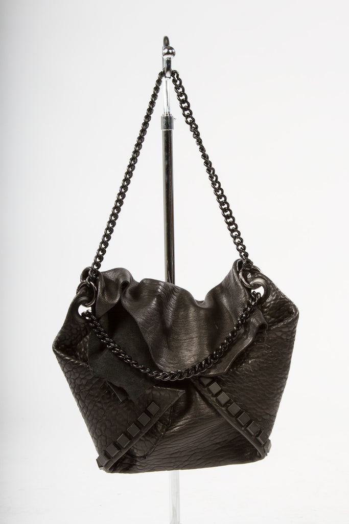 Lambskin Leather Origami Tote Bag