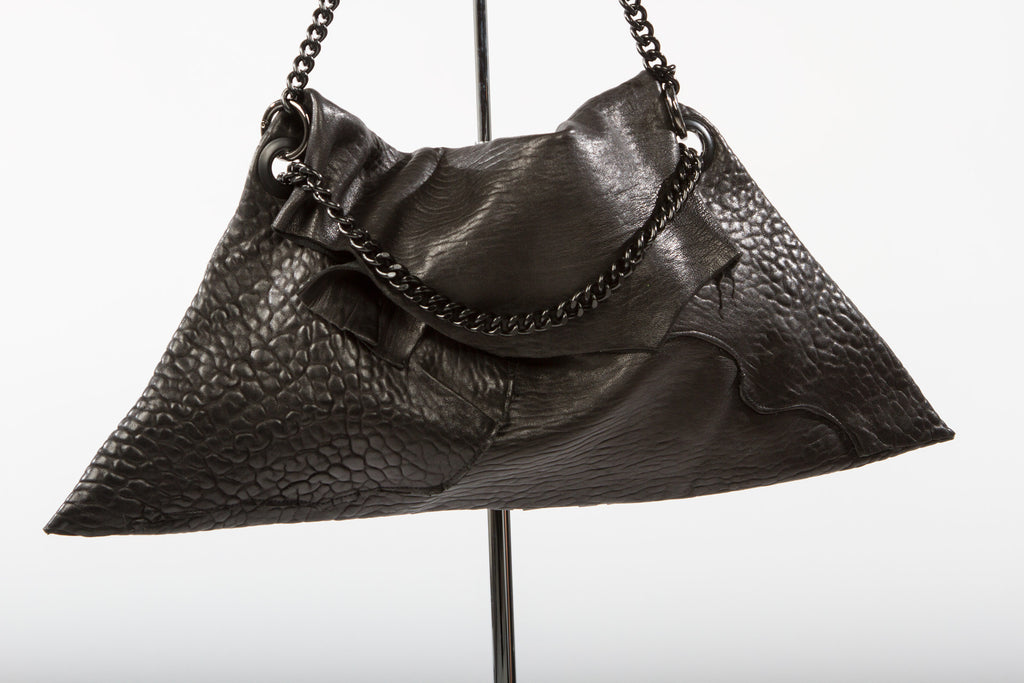 Lambskin Leather Origami Tote Bag