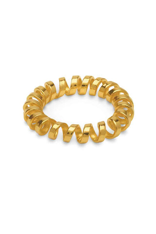 Gold Wave Ring